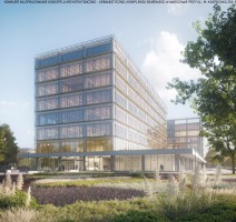 wizualizacje Kompleks biurowy Polskiej Spółki Gazownictwa (PSG) i Gas Storage Poland (GSP)