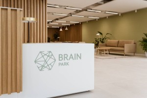 zdjęcie z budowy Brain Park