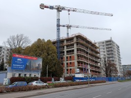 zdjęcie z budowy Kaskady Krakowska