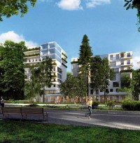 wizualizacje Kompleks apartamentowy
