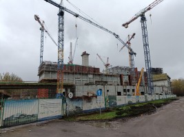 zdjęcie z budowy Zakład Unieszkodliwiania Stałych Odpadów Komunalnych
