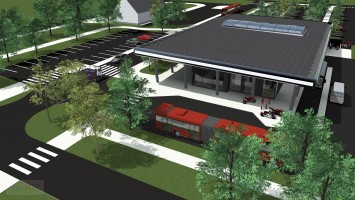 zdjęcie z budowy Węzeł przesiadkowy