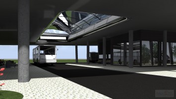 zdjęcie z budowy Dworzec autobusowy