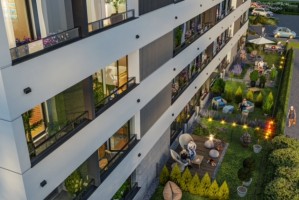 zdjęcie z budowy Miasteczko Nova Sfera