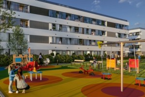 zdjęcie z budowy Miasteczko Nova Sfera