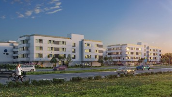 zdjęcie z budowy Miasteczko Nova Sfera