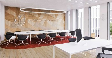zdjęcie z budowy Centrum Administracyjne