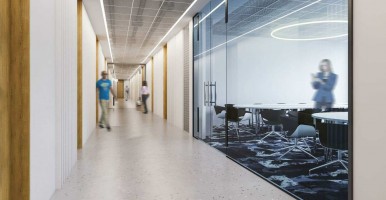 zdjęcie z budowy Centrum Administracyjne