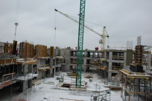 prace przy 3 kondygnacji