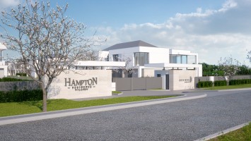 zdjęcie z budowy Hampton Residence Wilanów