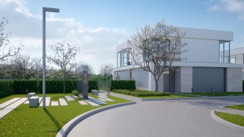 zdjęcie z budowy Hampton Residence Wilanów