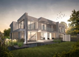 zdjęcie z budowy Hampton Residence Wilanów