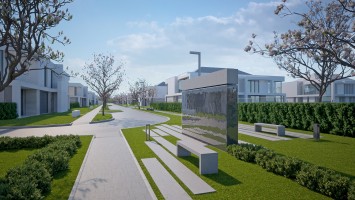 zdjęcie z budowy Hampton Residence Wilanów