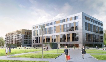 zdjęcie z budowy CZ Office Park