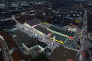 wizualizacje Park handlowy ShopIn