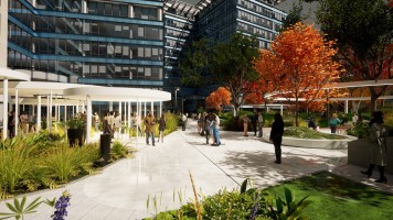 zdjęcie z przebudowy Marynarska Business Park