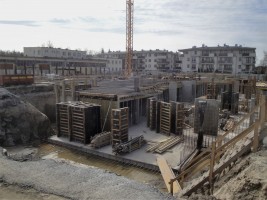 zdjęcie z budowy Remex Wesoła-Sosnkowskiego