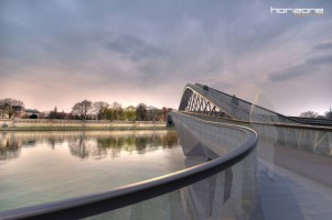 zdjęcie z budowy Kładka Ludwinów-Kazimierz