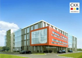 wizualizacje Nowy Biurowiec LPP