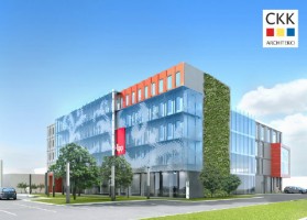 wizualizacje Nowy Biurowiec LPP