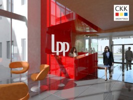 wizualizacje Nowy Biurowiec LPP