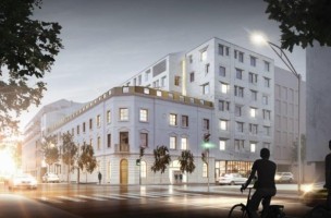 zdjęcie z przebudowy AC Hotel Warsaw Port Praski