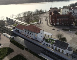 zdjęcie z przebudowy Dworzec Toruń Miasto