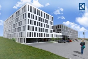 wizualizacje Kompleks biurowo-hotelarski Duda Transport&Logistic