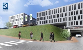 wizualizacje Kompleks biurowo-hotelarski Duda Transport&Logistic