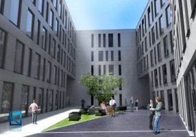 wizualizacje Kompleks biurowo-hotelarski Duda Transport&Logistic