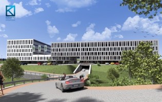 wizualizacje Kompleks biurowo-hotelarski Duda Transport&Logistic