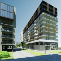 wizualizacje Centrum Biurowe Hallera