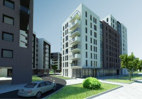 wizualizacje Centrum Biurowe Hallera