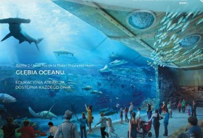 wizualizacje Oceanarium Nautilus Gdańsk