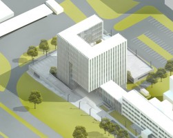 zdjęcie z budowy Sąd Rejonowy Katowice-Wschód