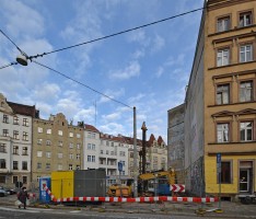 zdjęcie z budowy Grunwaldzka/Ładna