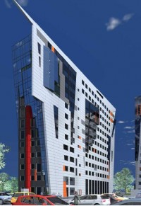 wizualizacje Budynek biurowy nr2