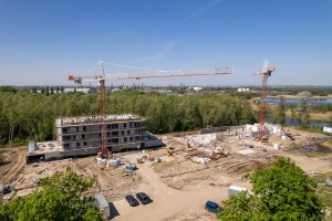 zdjęcie z budowy Victoria Apartments II