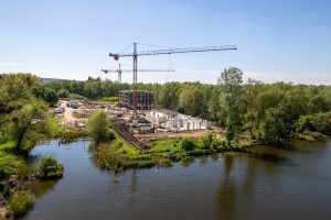 zdjęcie z budowy Victoria Apartments II