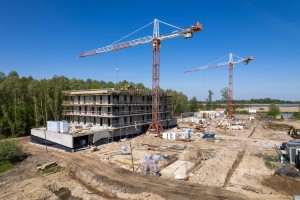 zdjęcie z budowy Victoria Apartments II