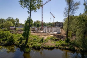 zdjęcie z budowy Victoria Apartments II