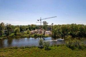 zdjęcie z budowy Victoria Apartments II