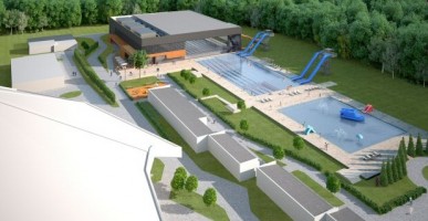 projekt przebudowy basenu autorstwa pracowni Aspa