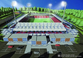 wizualizacje Stadion im. Edwarda Szymkowiaka