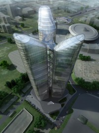 wizualizacje Silesian Investment Center