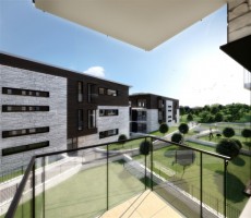 wizualizacje Zespół budynków wielorodzinnych Sawa Apartments