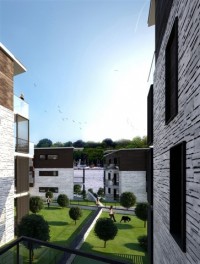 wizualizacje Zespół budynków wielorodzinnych Sawa Apartments