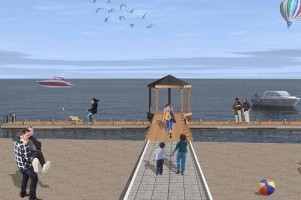 wizualizacje Kąpielisko Dąbie