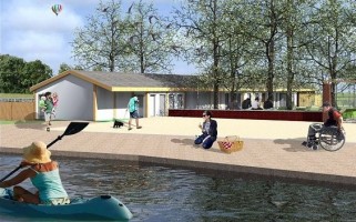 wizualizacje Kąpielisko Dąbie