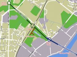 zdjęcie z budowy Droga Zielona